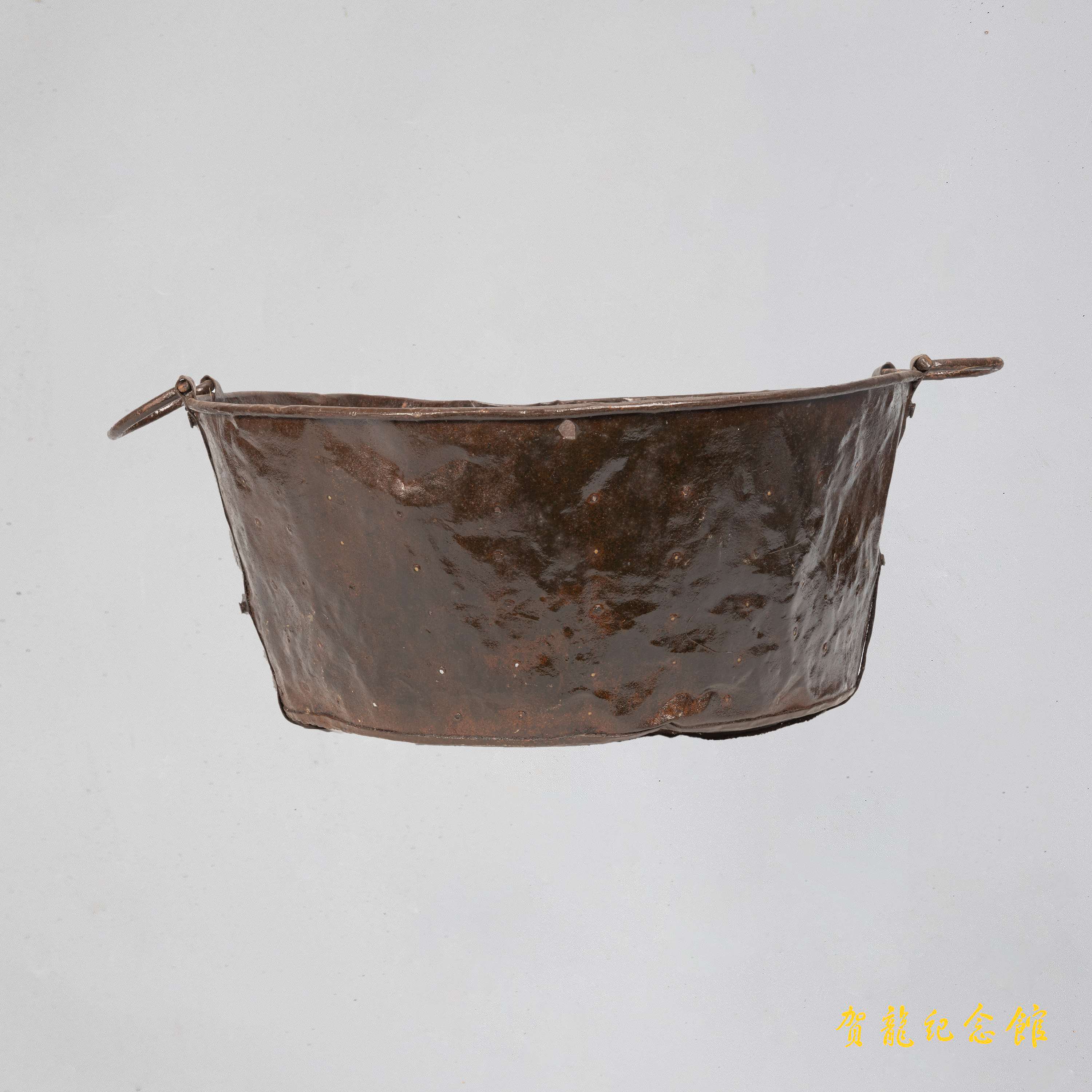 1935年红二六军团在桑植陈家河战斗中缴获的战利品行军蒸锅