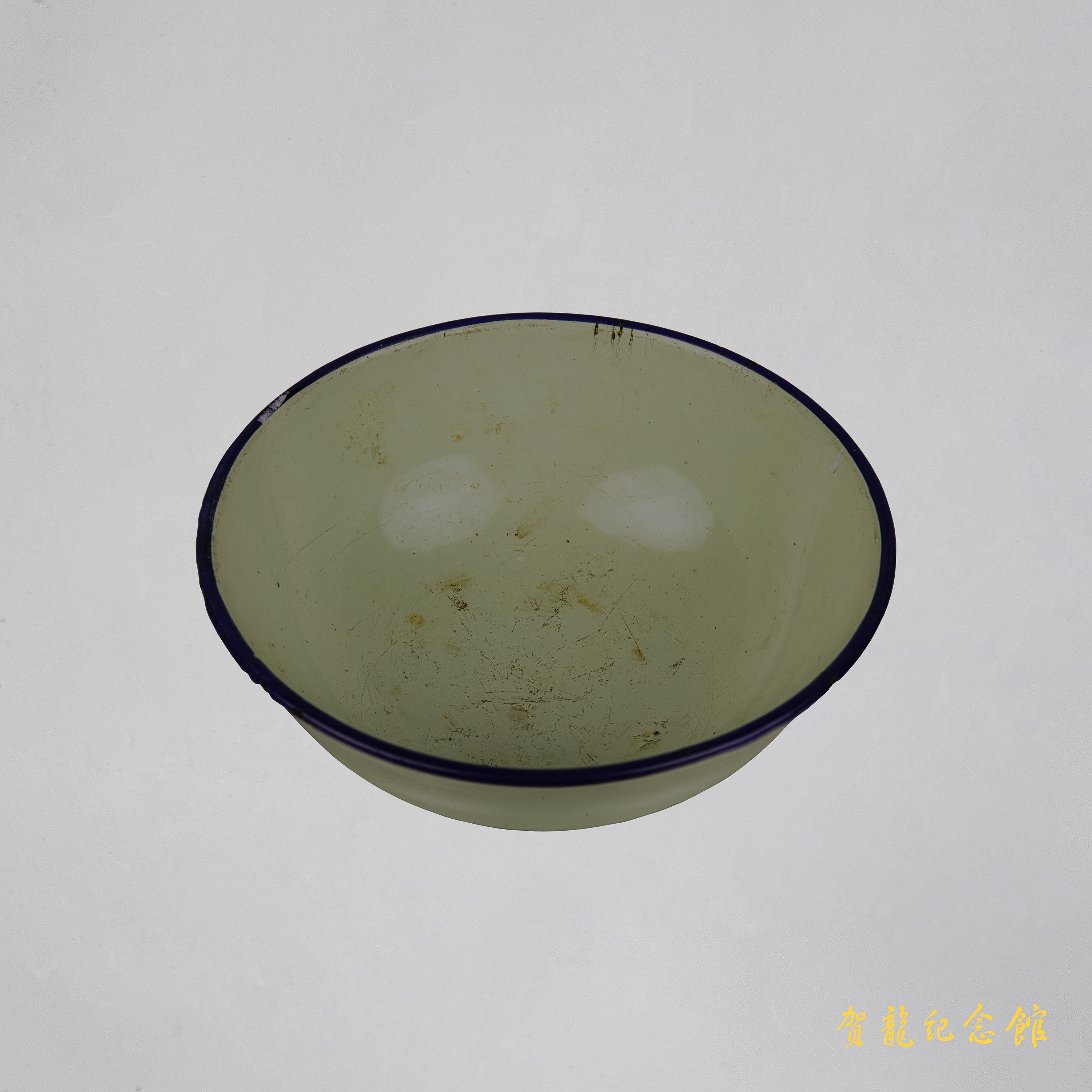 范子瑜将军用过的瓷碗（青绿色小号）